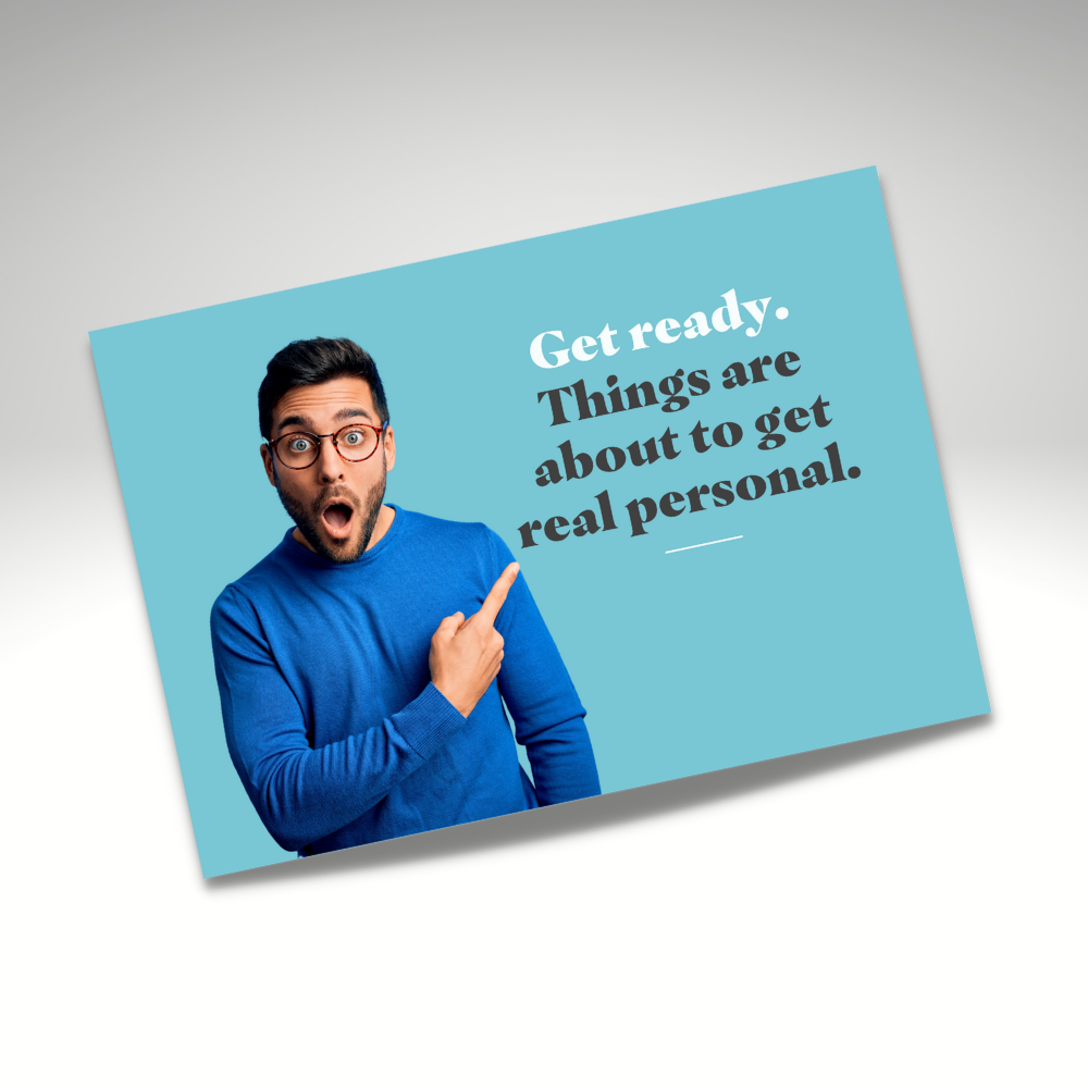 DIRECT MAIL: Where Buyers Look (Pack of 50 Personalized Cards)