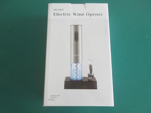 HOUSIVERSARY: Stainless Steel Electric Wine Opener