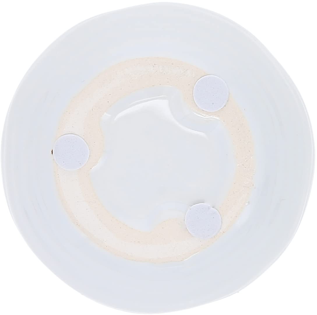 Pavilion - Make a Wish White Ceramic Soy Serenity Scented Candle, 8 oz