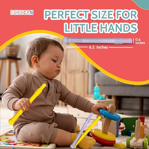 NEW BABY: Super Soft Silicone Teething Sticks for Babies