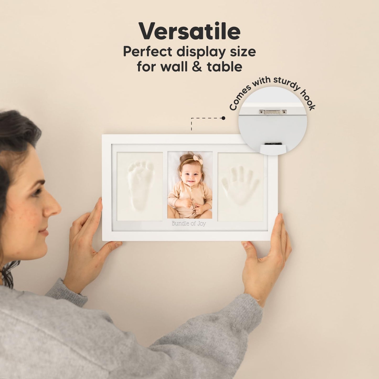 NEW BABY: Baby Hand and Footprint Keepsake Kit