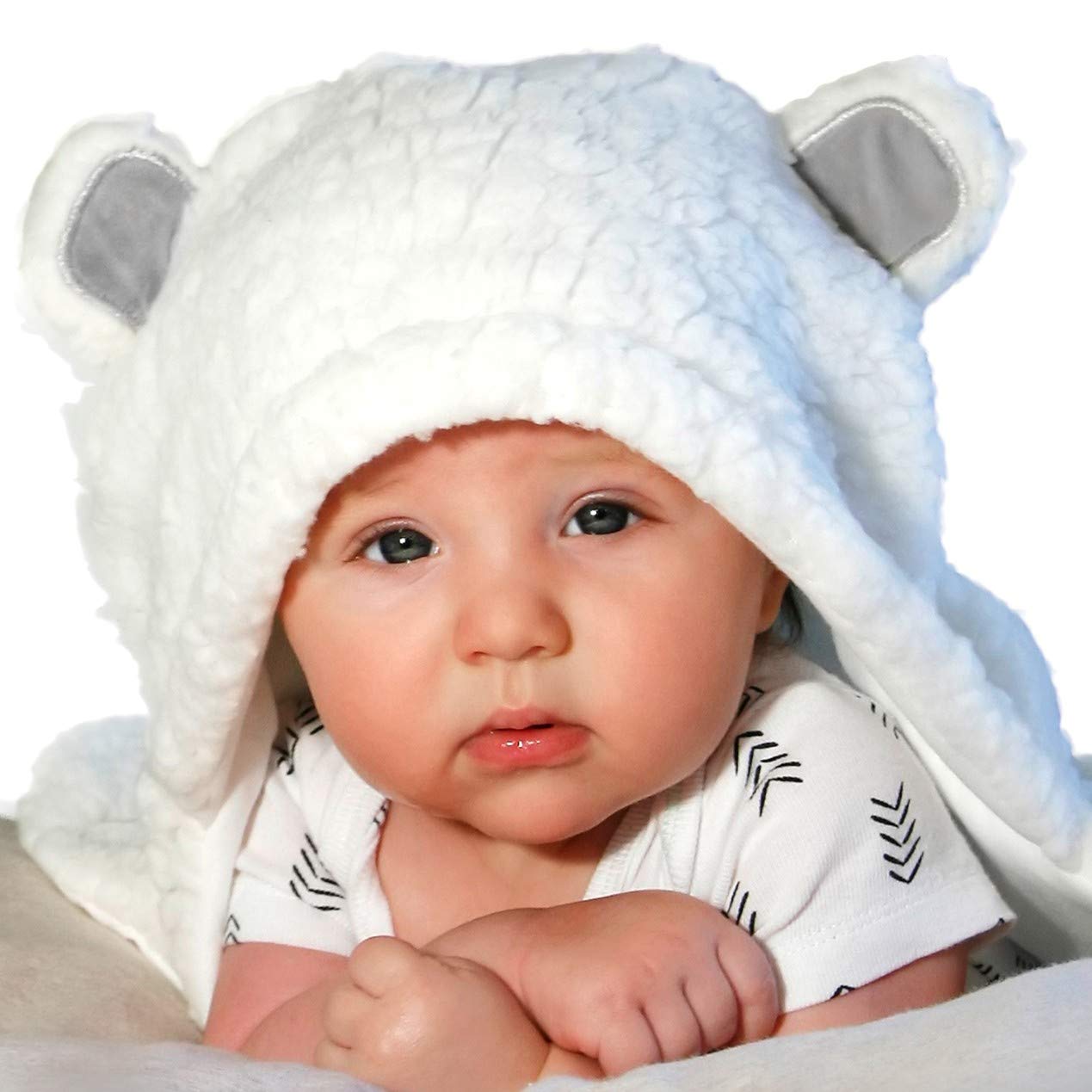 NEW BABY: Bear Organic Newborn Swaddle Baby Blanket
