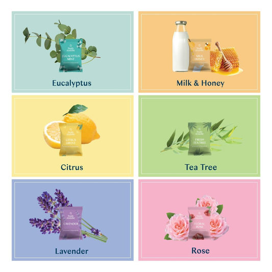 Body Restore Aromatherapy Shower Steamers (6 Pack)