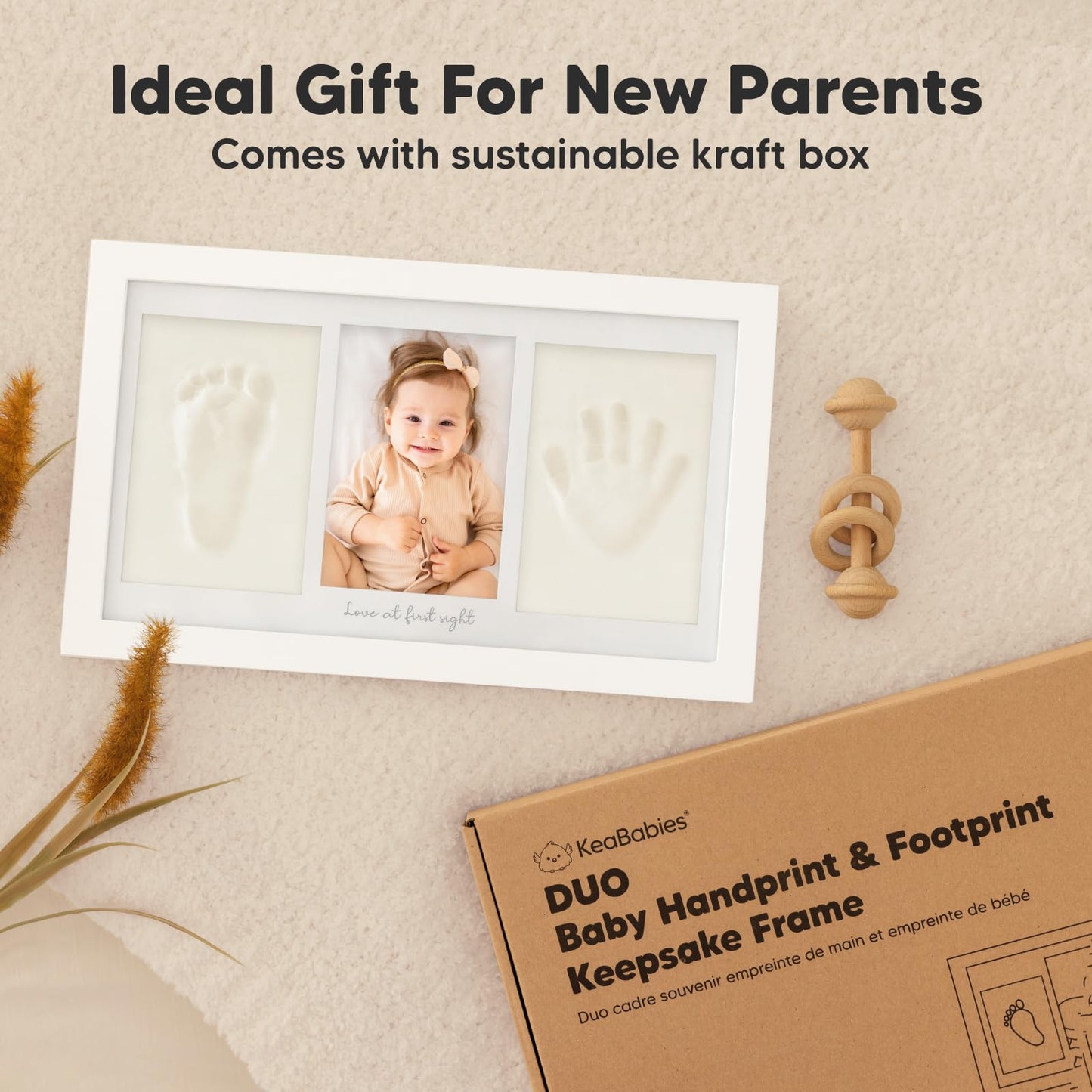NEW BABY: Baby Hand and Footprint Keepsake Kit