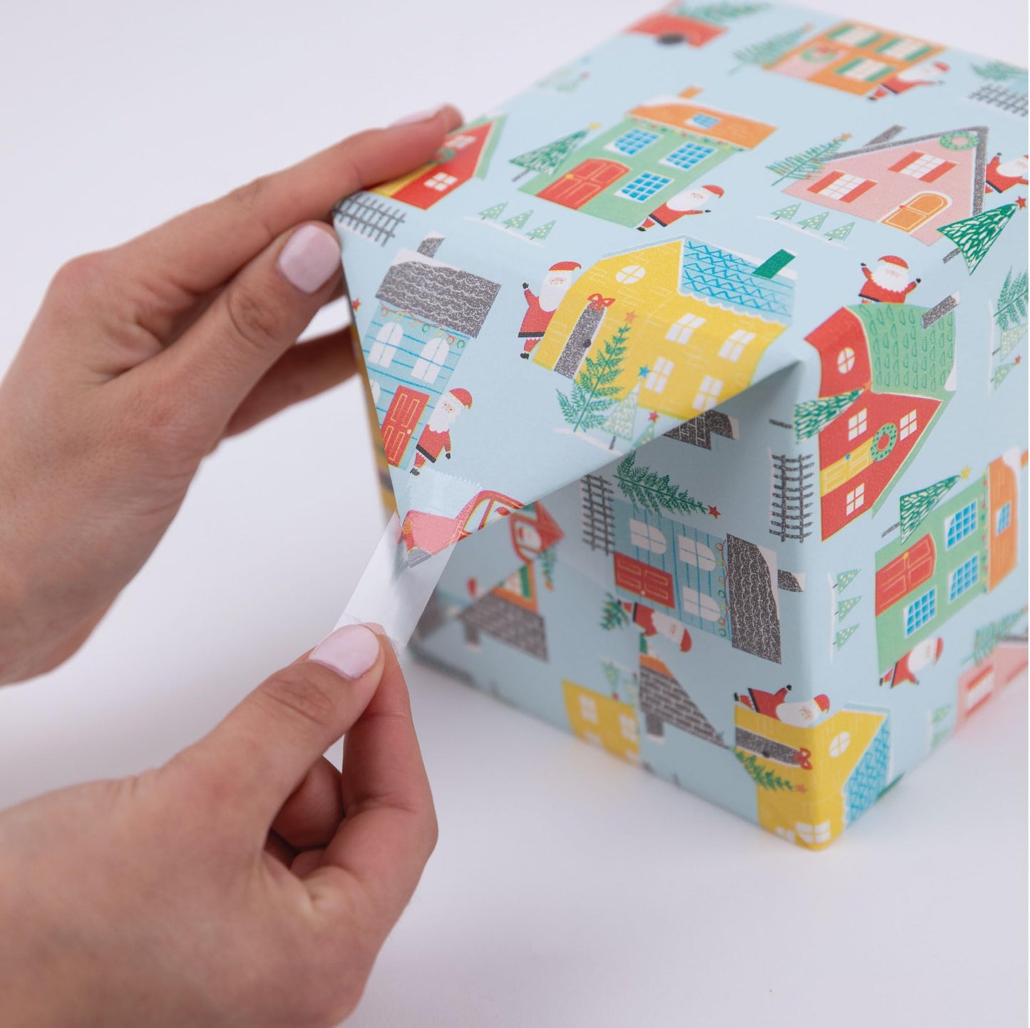 Little Elf Transparent Gift Wrap Tape (6 Rolls)