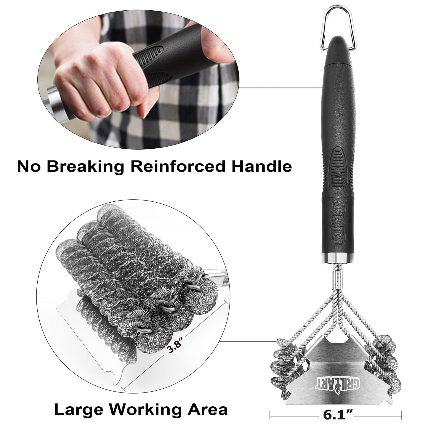 HOUSIVERSARY: GRILLART Grill Brush and Scraper