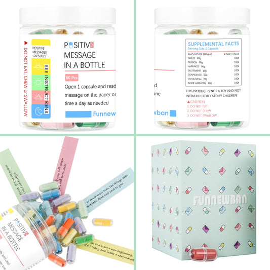 Funnewban Positive Messages in a Bottle