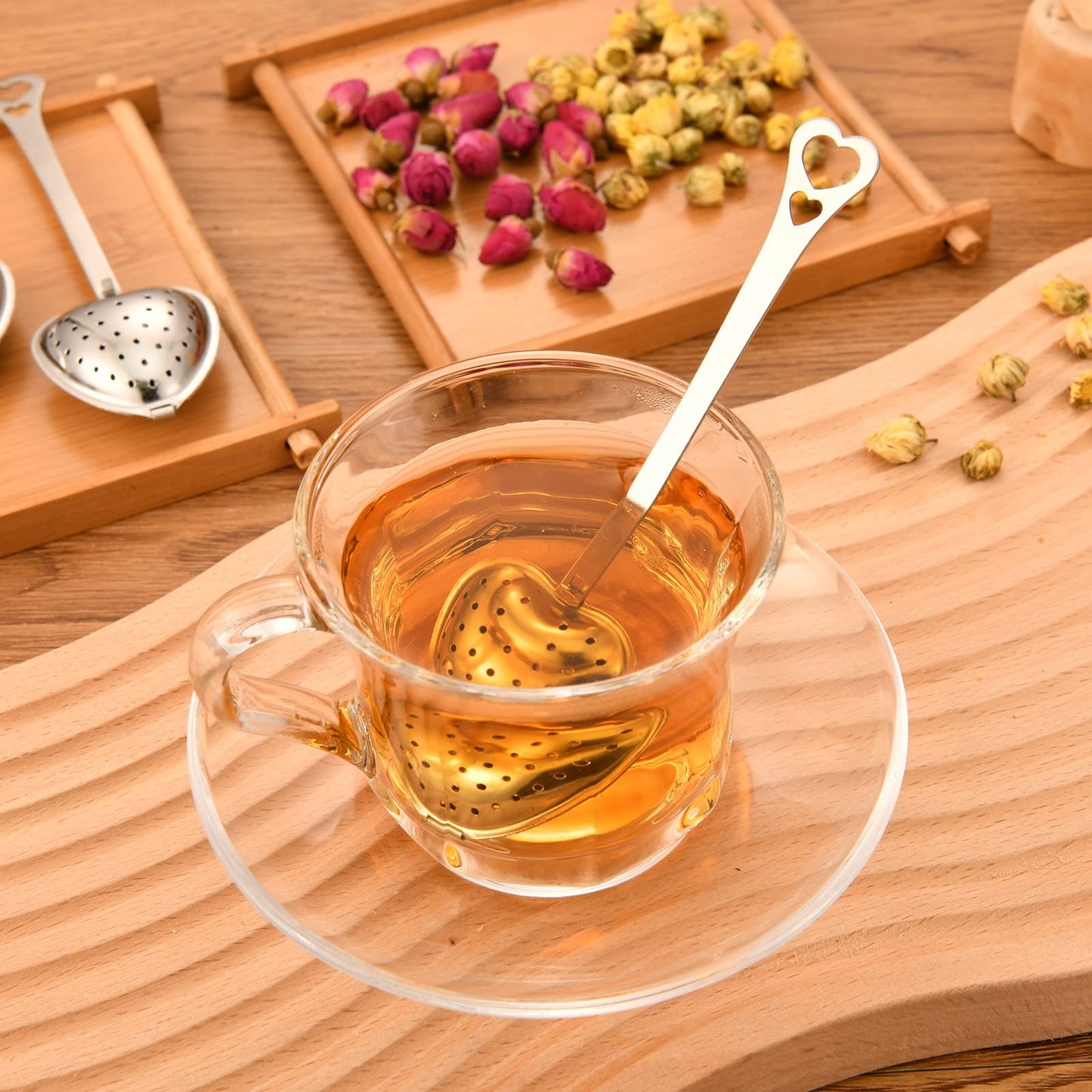 VALENTINE'S DAY: Heart Shape Tea Infusers (30 Count)