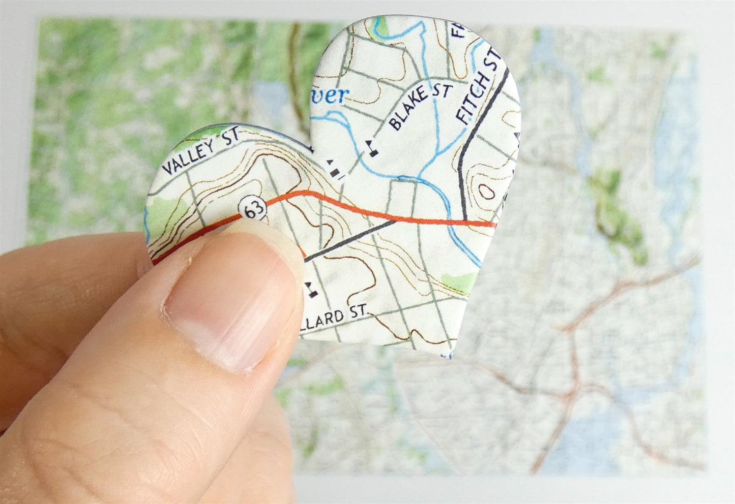 WEDDING: Where We Met/Got Married Personalized Map Puzzle