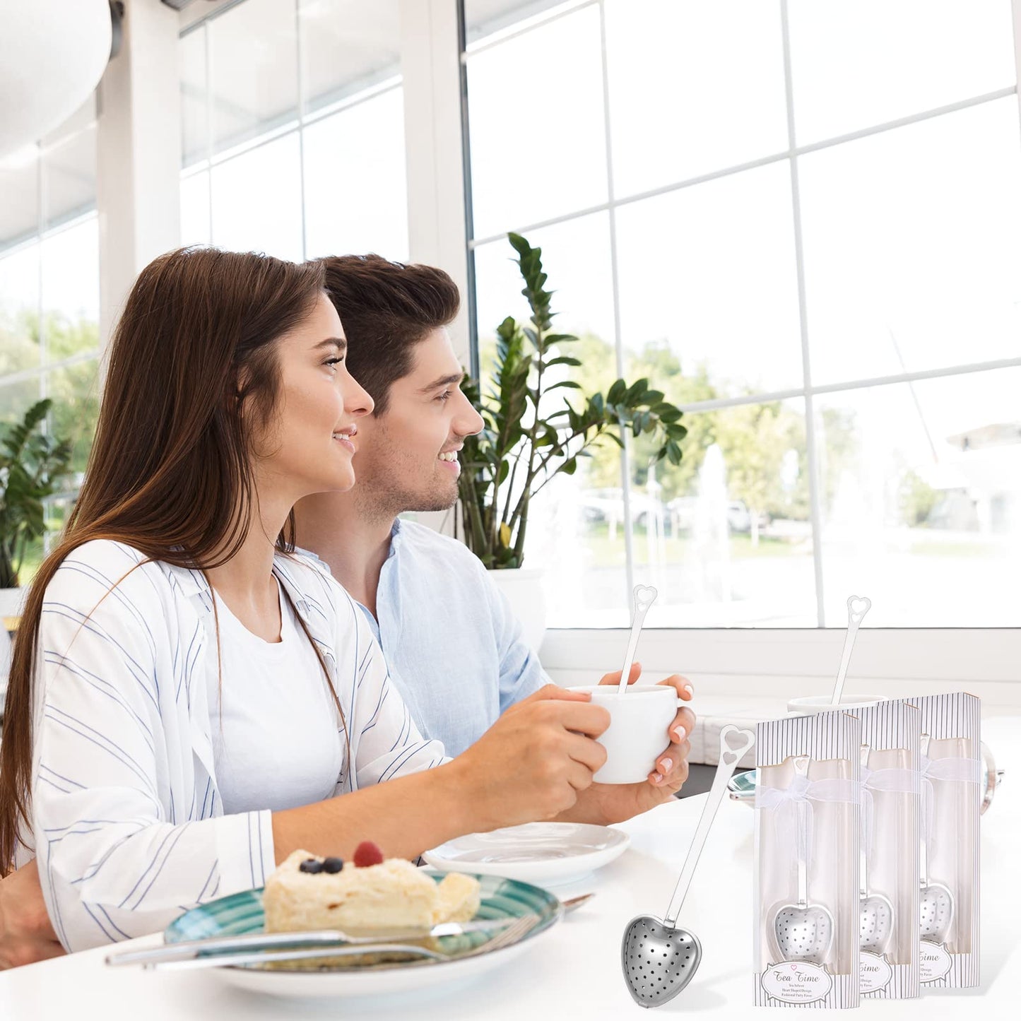 VALENTINE'S DAY: Heart Shape Tea Infusers (30 Count)