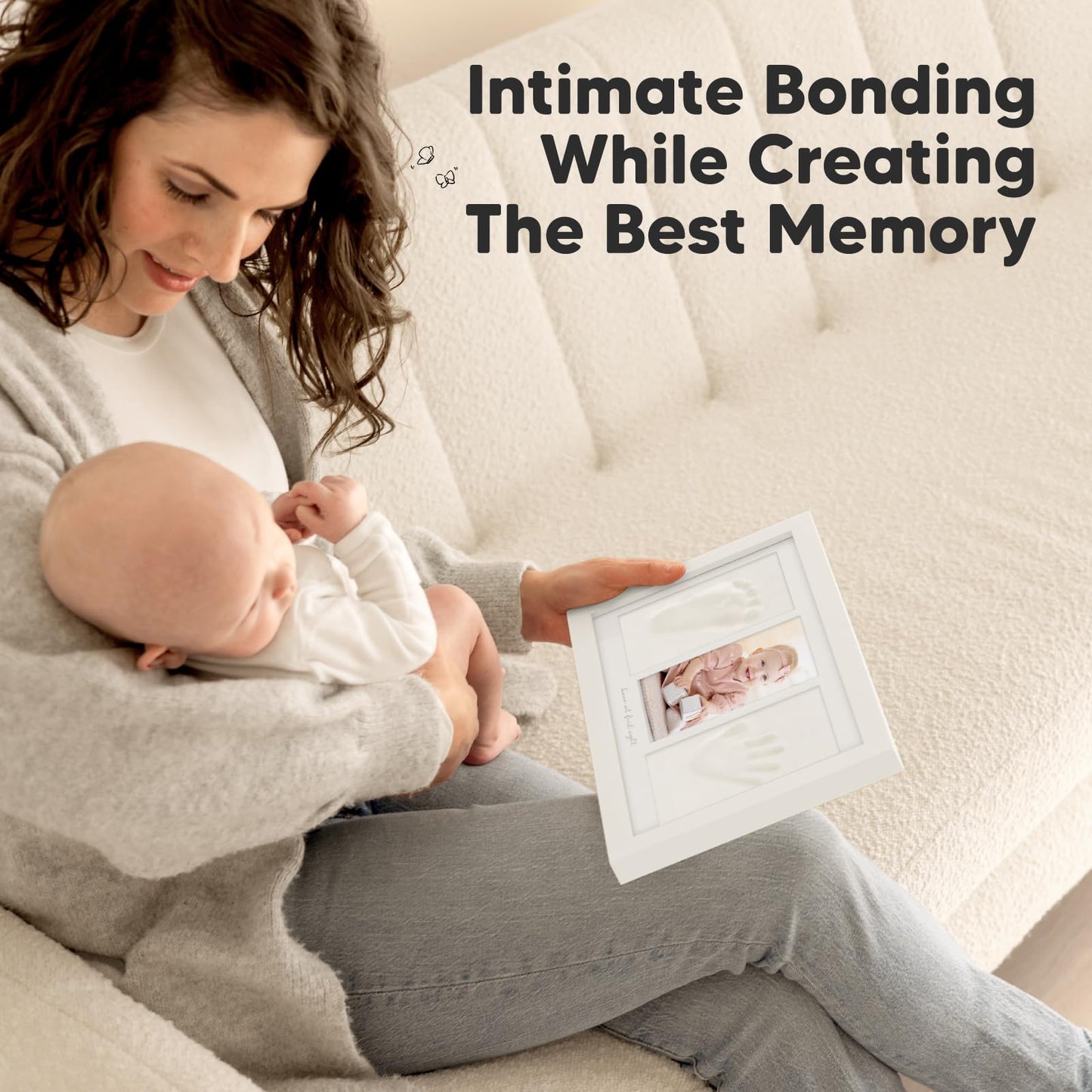 NEW BABY: Baby Hand and Footprint Keepsake Kit