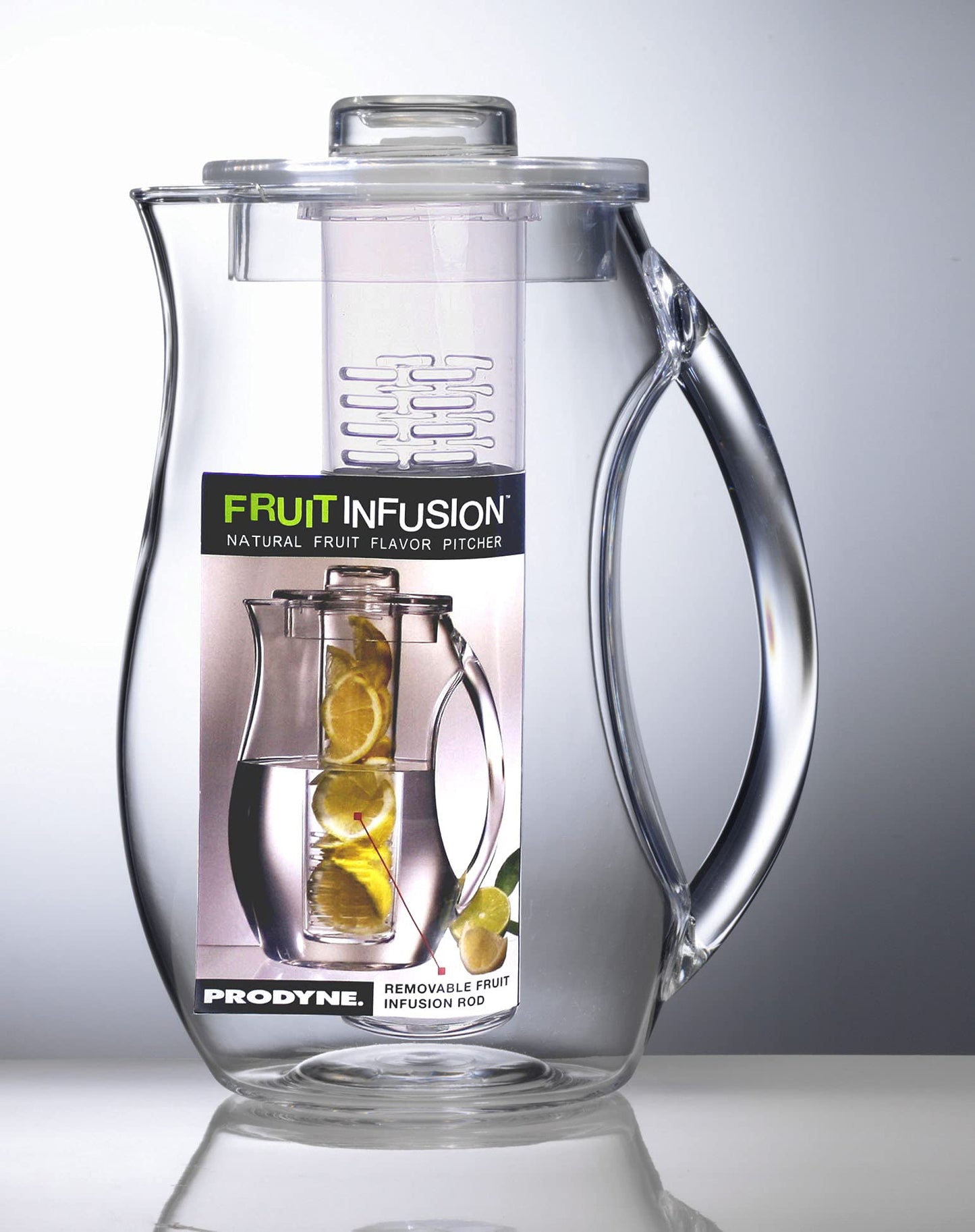 HOUSIVERSARY: Prodyne Fruit Infusion Flavor Pitcher, Clear, 93 oz.