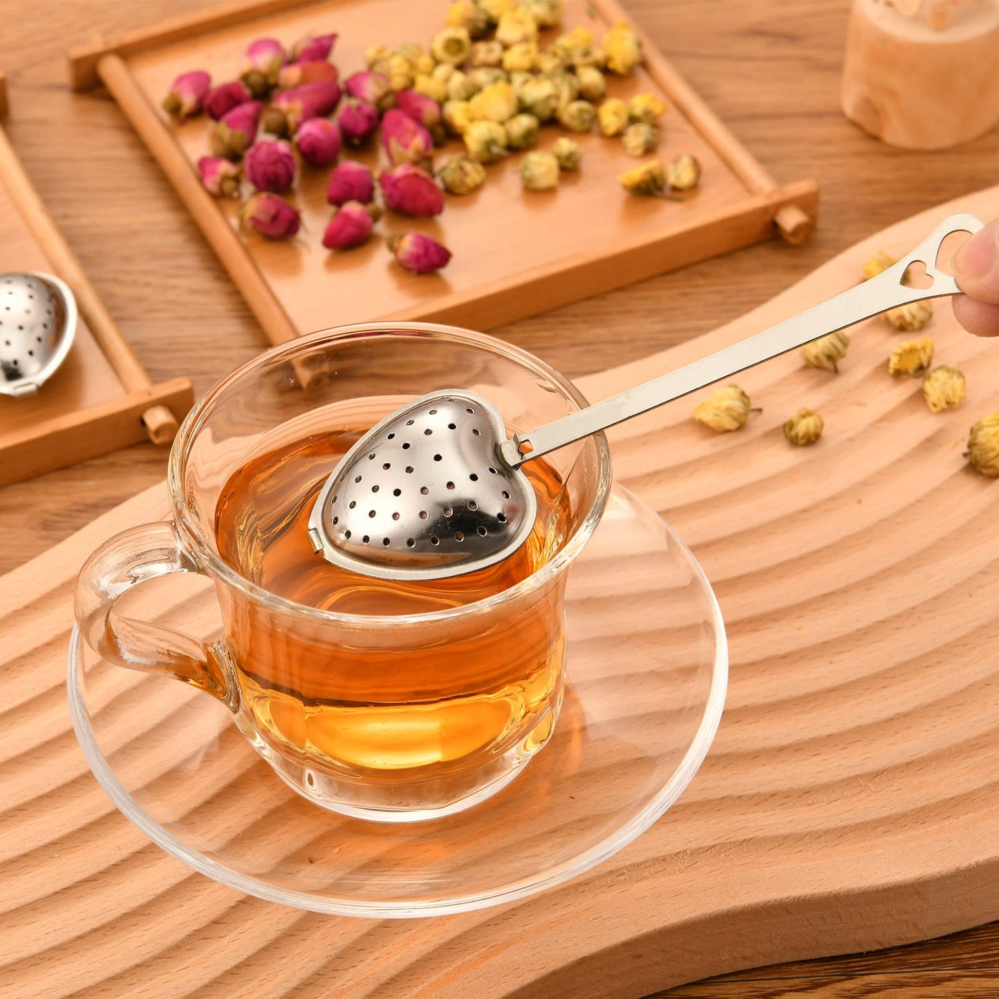 VALENTINE'S DAY: Heart Shape Tea Infusers (30 Count)