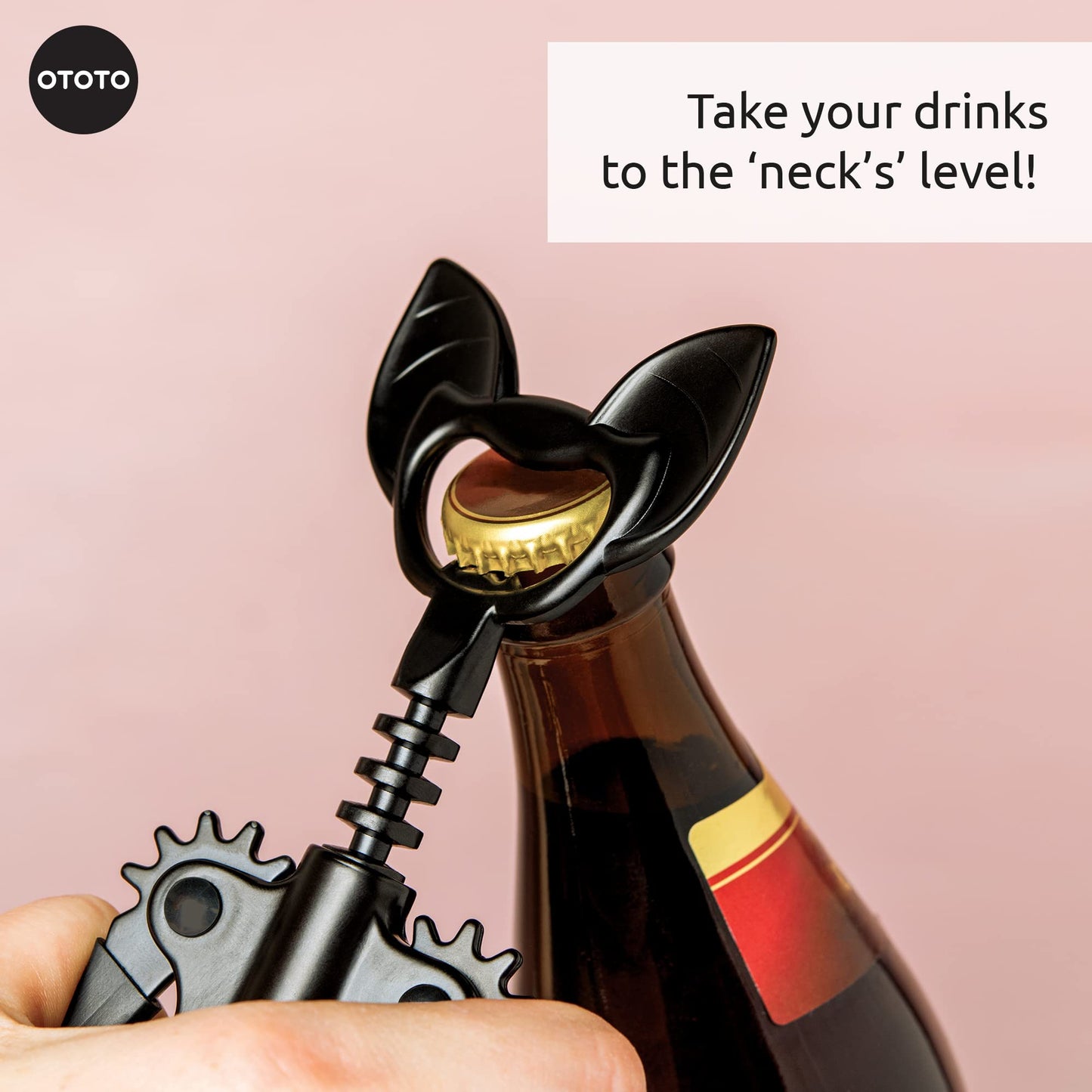 HALLOWEEN: 2-in-1 Wine & Beer Opener