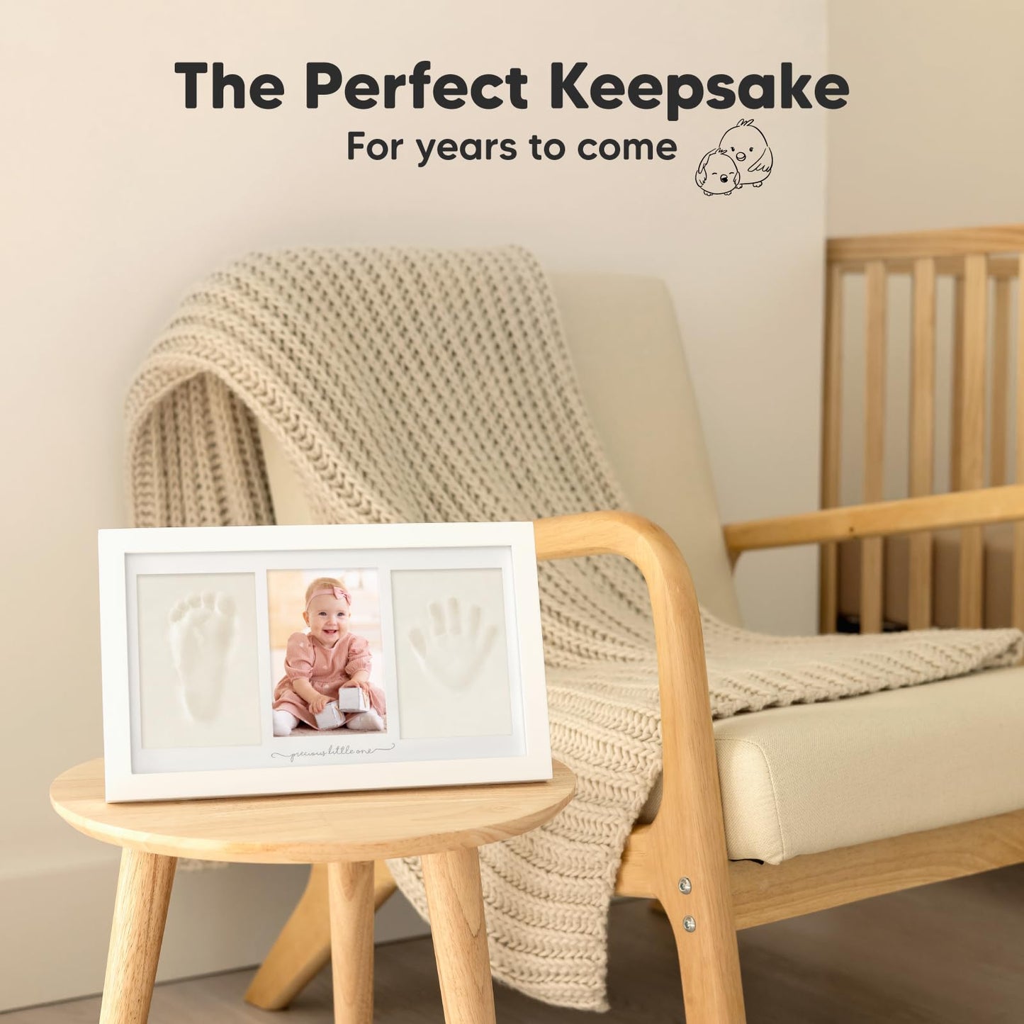 NEW BABY: Baby Hand and Footprint Keepsake Kit