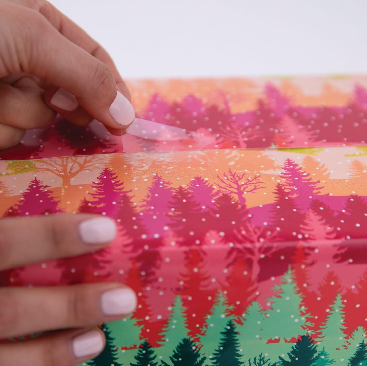 Little Elf Transparent Gift Wrap Tape (6 Rolls)