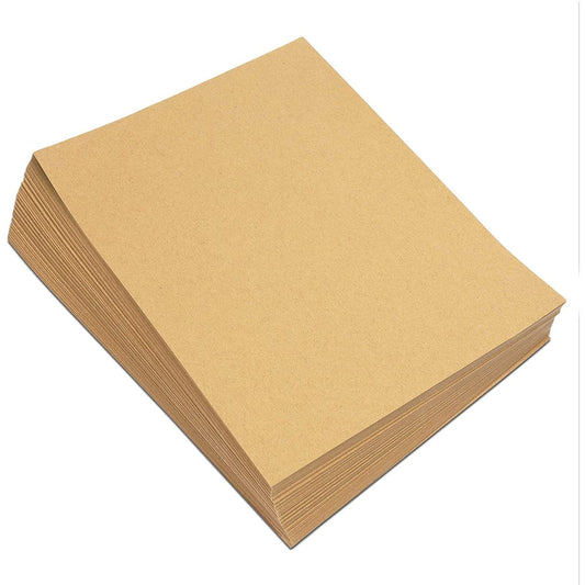 Bright Creations Brown Letter Size Craft Paper (200 sheets)