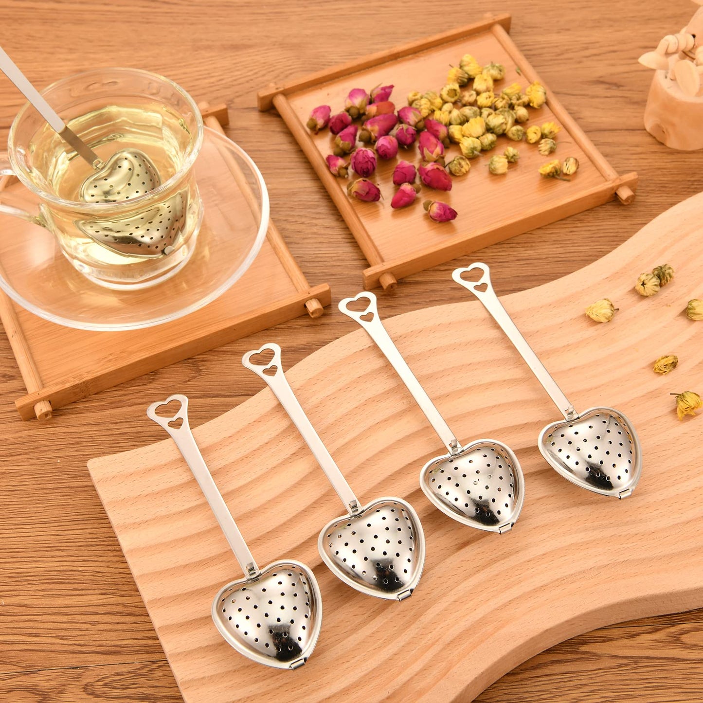 VALENTINE'S DAY: Heart Shape Tea Infusers (30 Count)