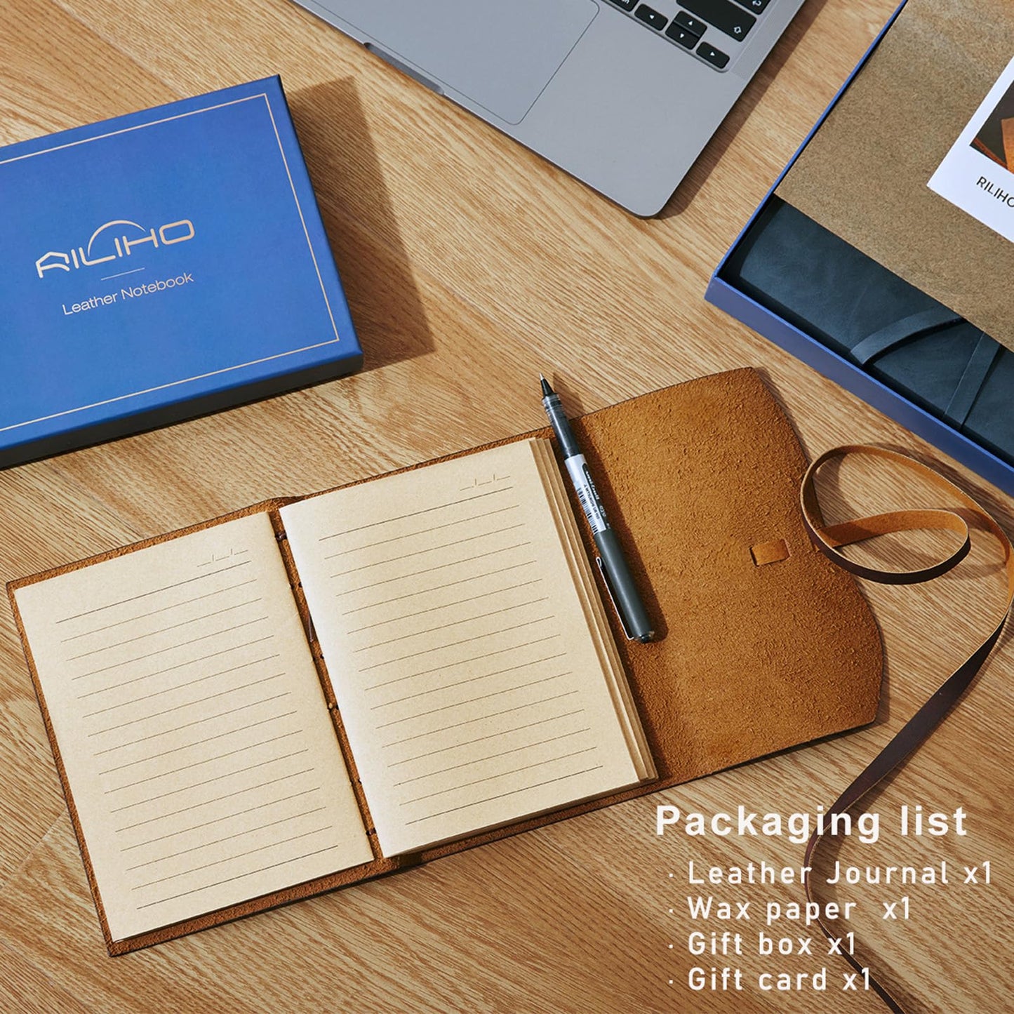 RETIREMENT: Genuine Leather Travel Journal Notebook