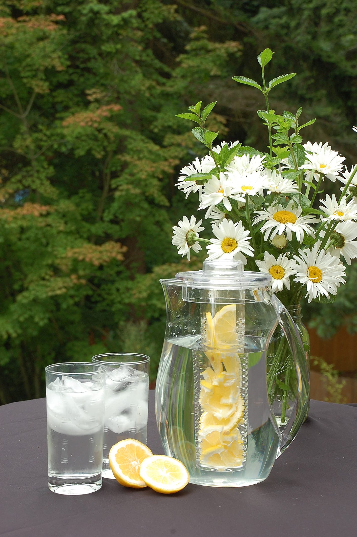 HOUSIVERSARY: Prodyne Fruit Infusion Flavor Pitcher, Clear, 93 oz.