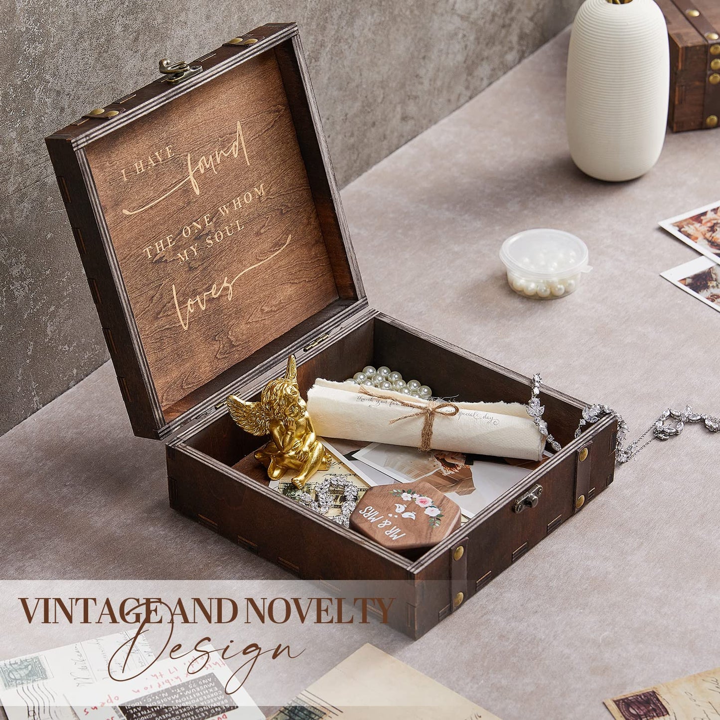 WEDDING: AW BRIDAL Wedding Keepsake Box
