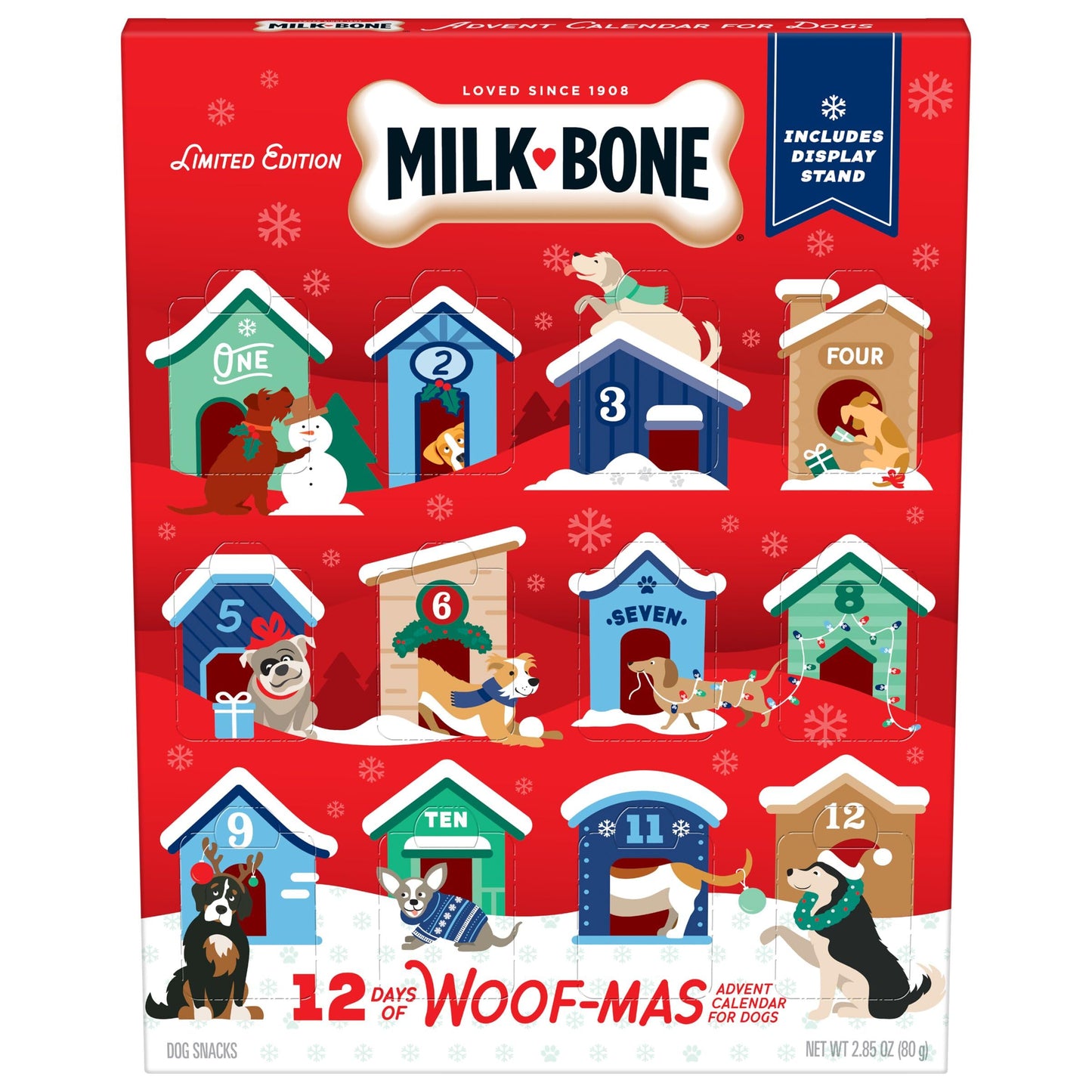 CHRISTMAS: Milk-Bone 12 Days of Christmas Advent Calendar
