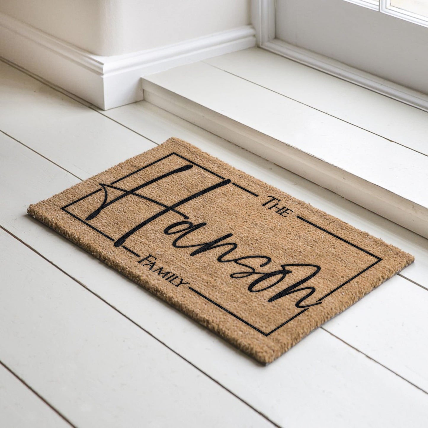 CLOSING: Personalized Family Name Doormat