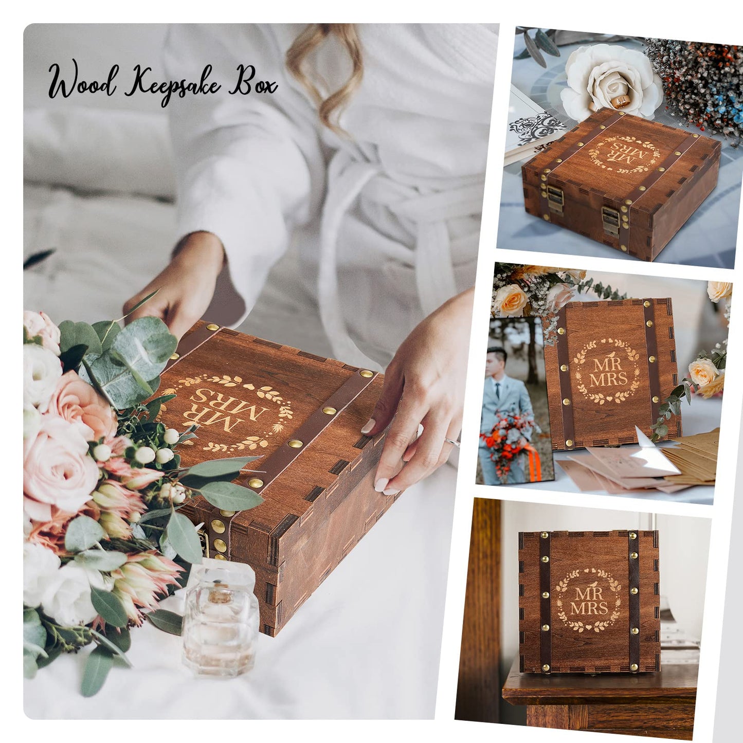 WEDDING: AW BRIDAL Wedding Keepsake Box