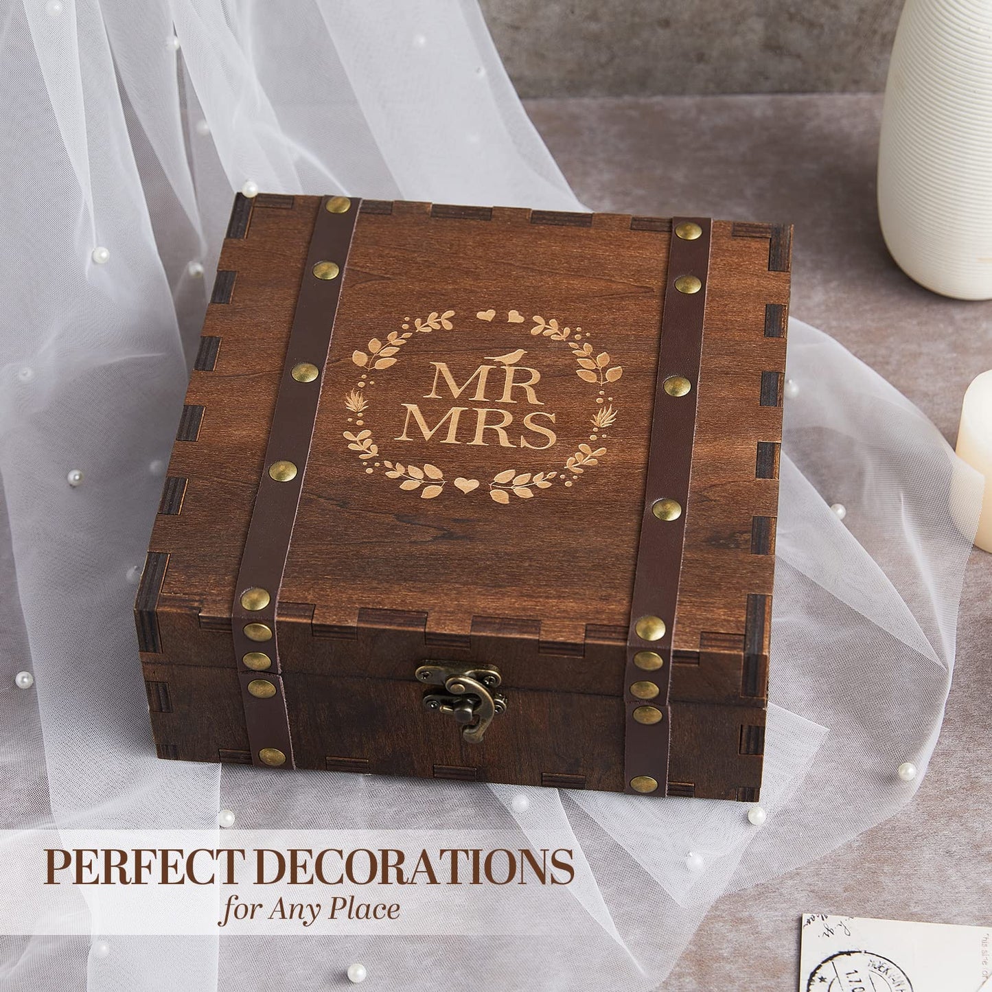 WEDDING: AW BRIDAL Wedding Keepsake Box