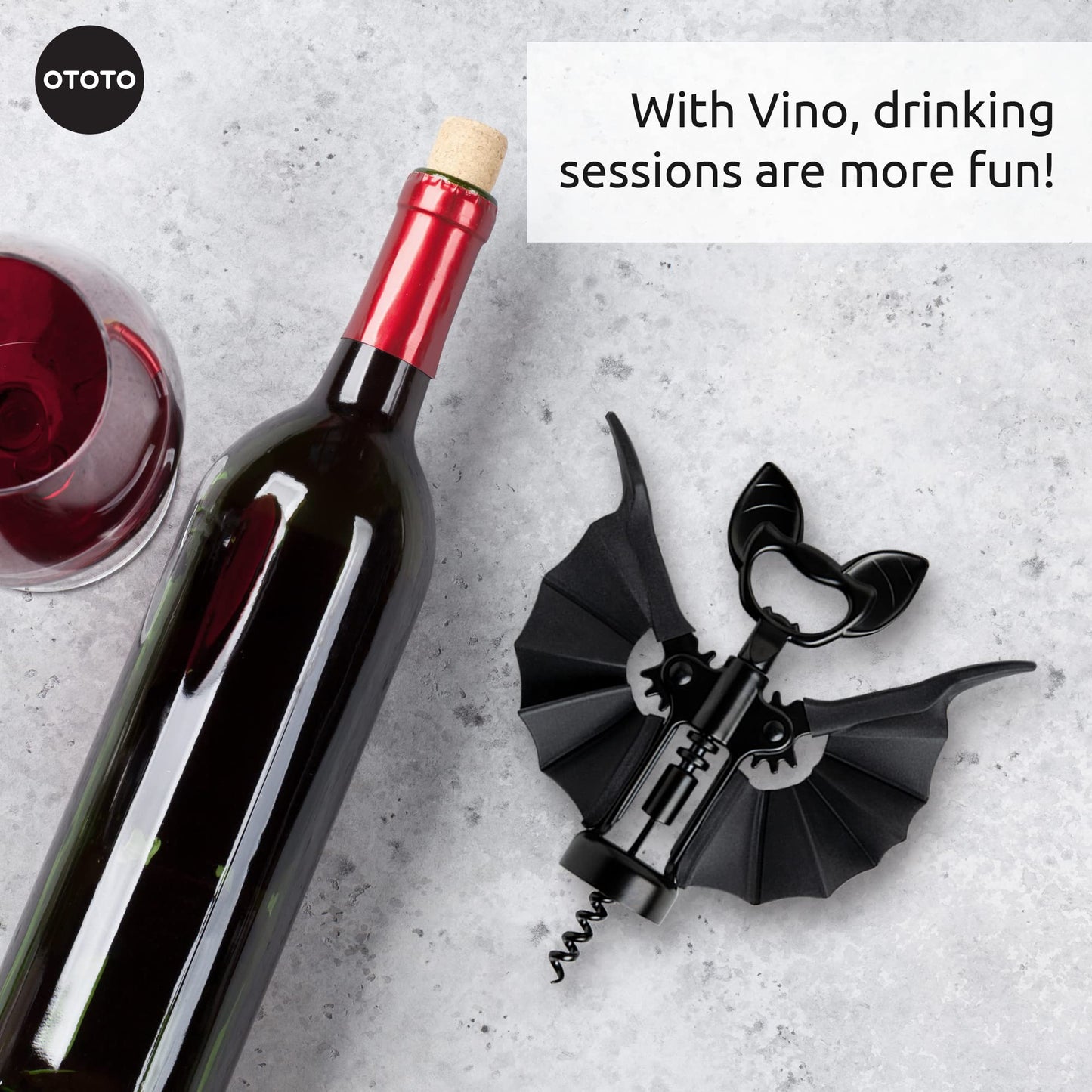 HALLOWEEN: 2-in-1 Wine & Beer Opener
