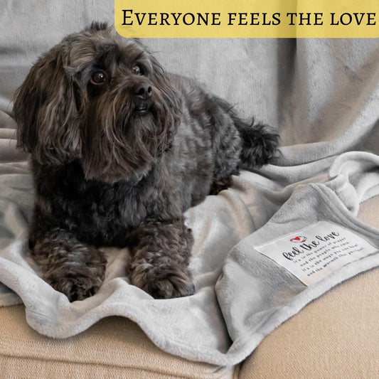 Get Well Inspirational Soft Fleece Throw Blanket