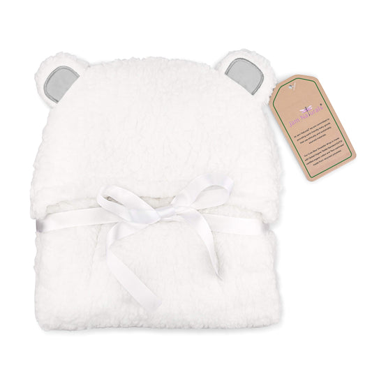 NEW BABY: Bear Organic Newborn Swaddle Baby Blanket