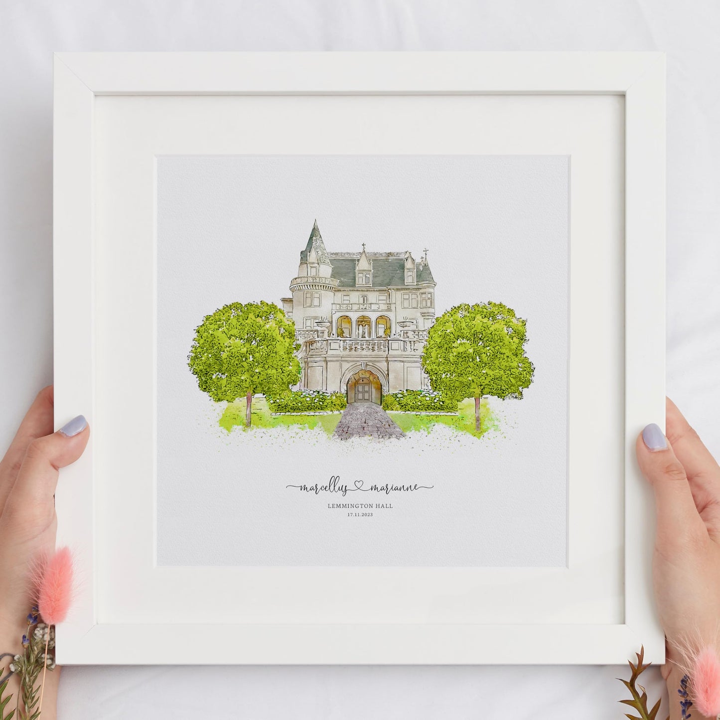 WEDDING: Wedding Venue Print