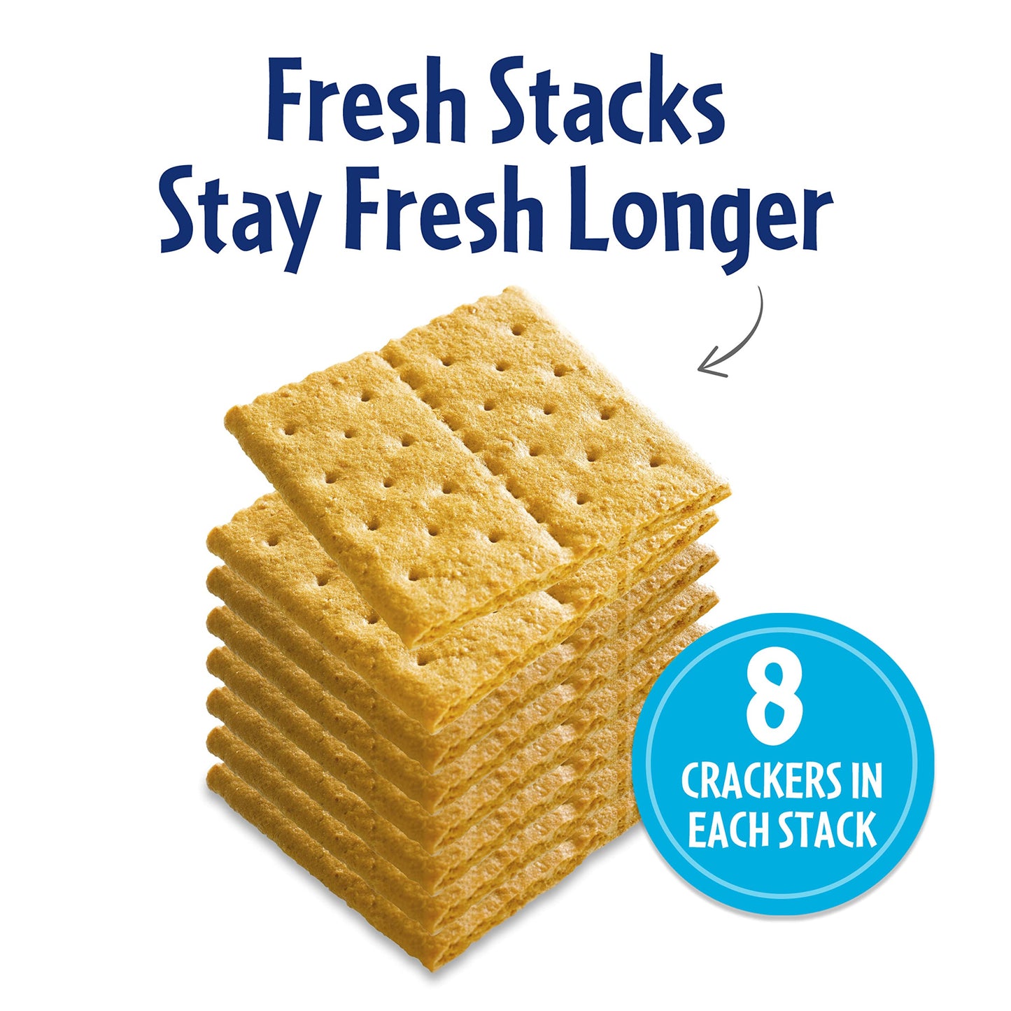 Honey Maid Fresh Stacks Graham Crackers, 6 - 12.2 oz Boxes (36 Total Stacks)
