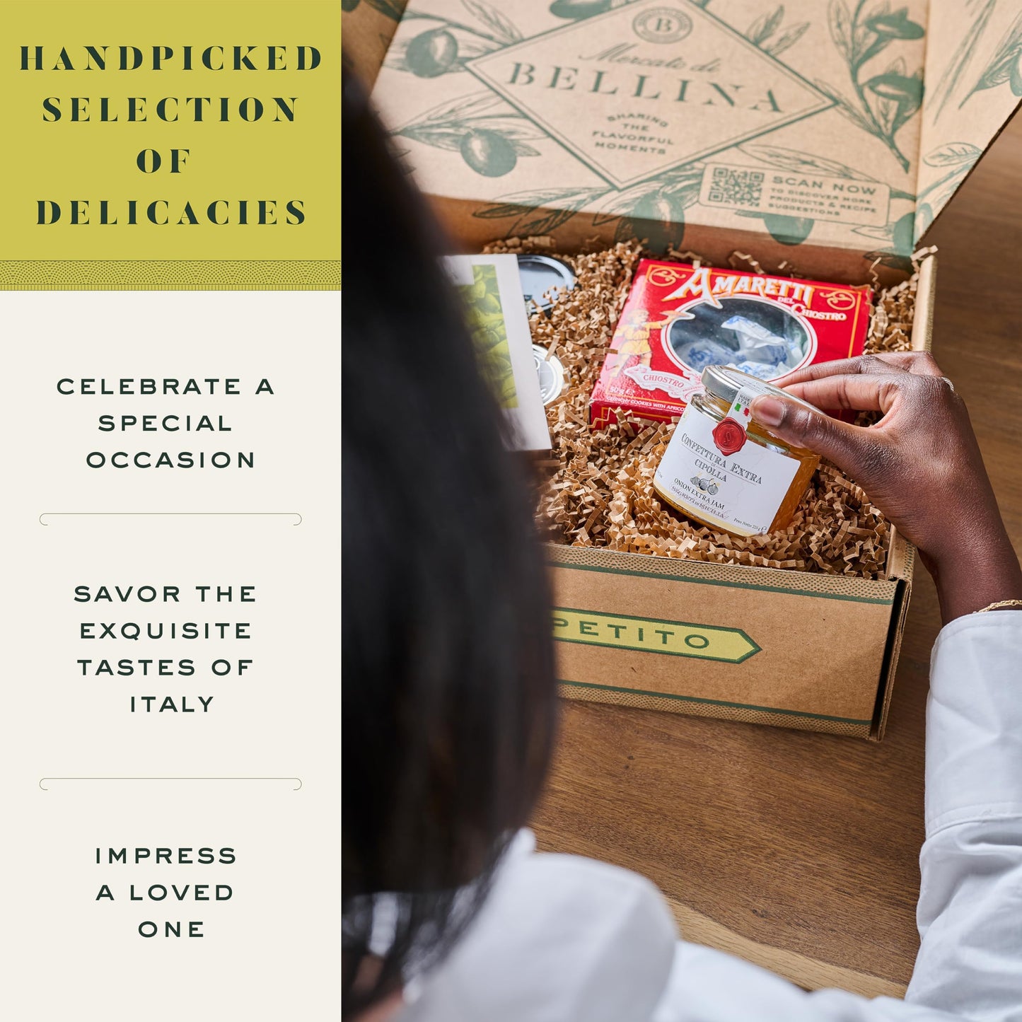 Bellina 13-Piece Italian Pasta Gift Basket