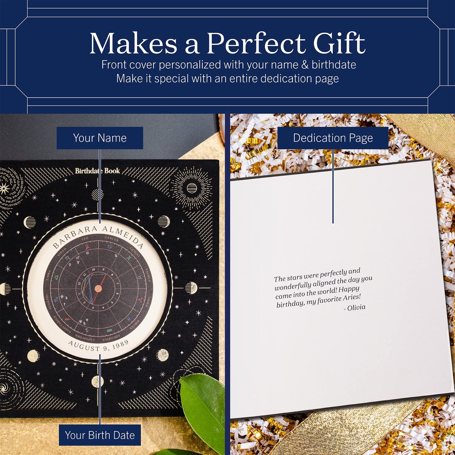 BIRTHDAY: Personalized Astrological Birth Chart Book