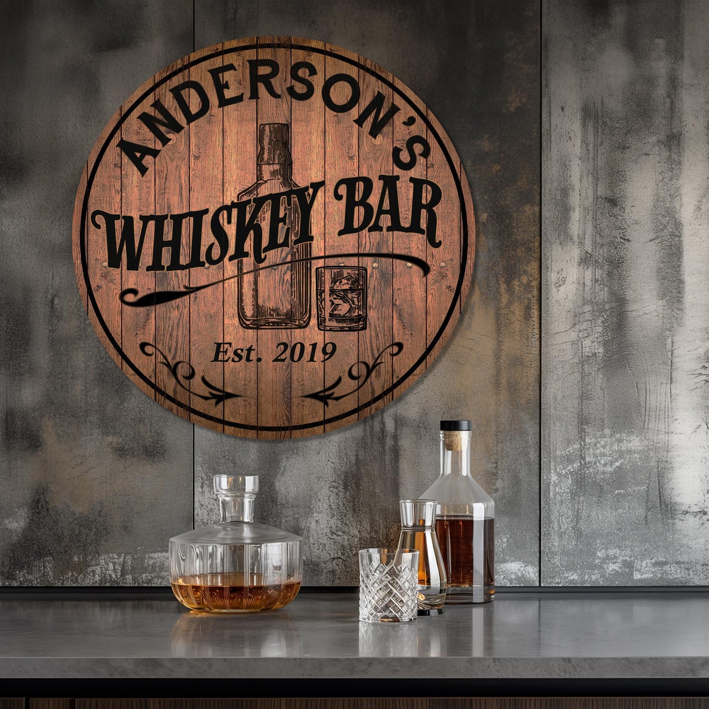 CLOSING: Personalized Bar Sign