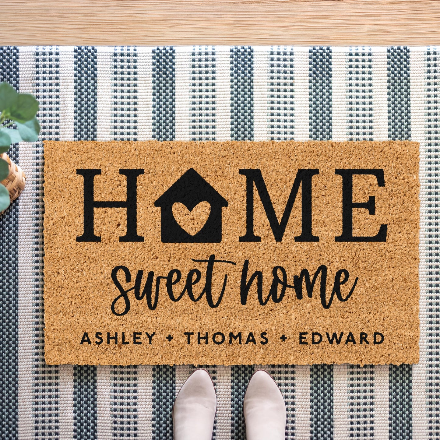 Personalized Welcome Door Mat
