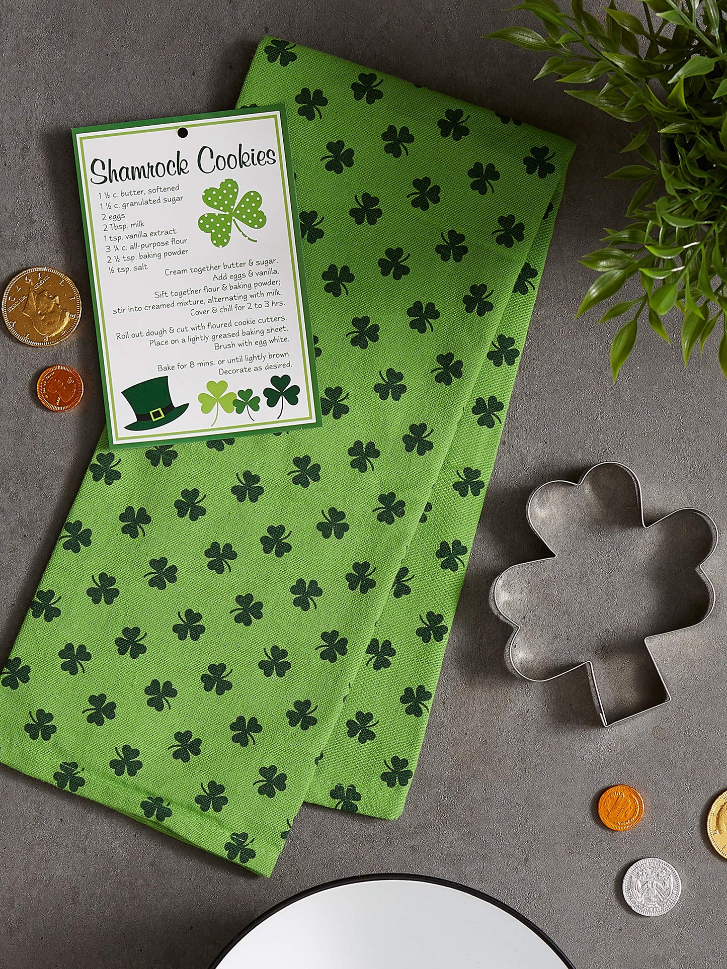 ST PATRICK'S DAY: Shamrock Cookie Gift Set
