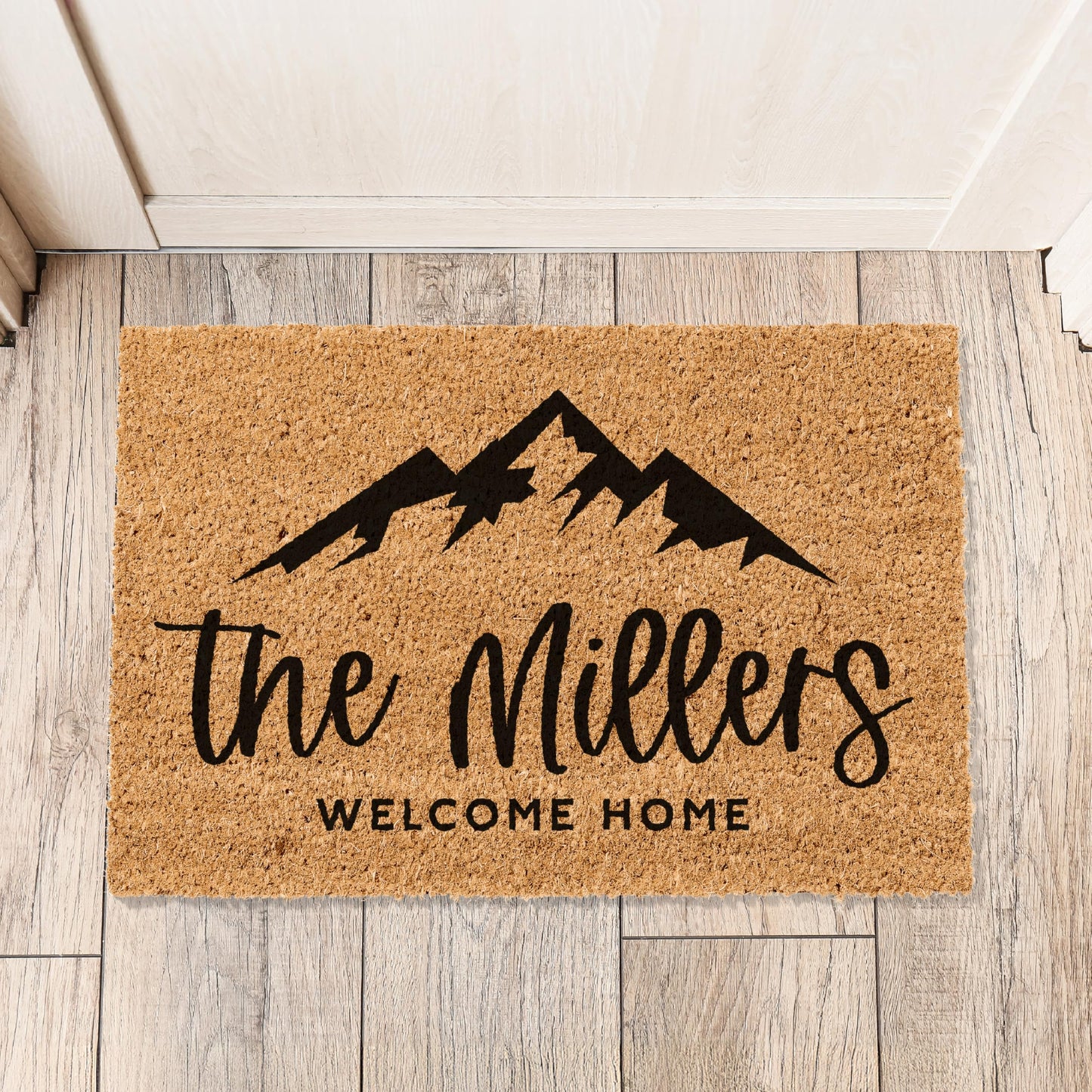 Personalized Welcome Door Mat