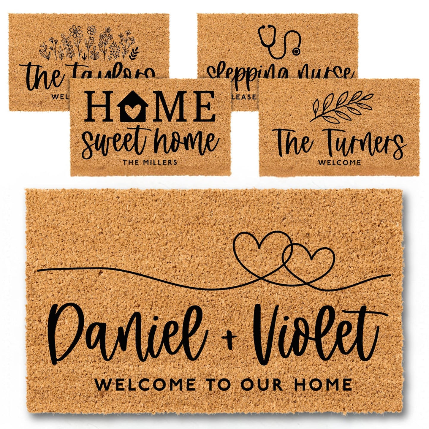Personalized Welcome Door Mat