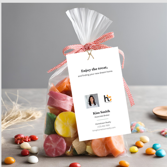 OPEN HOUSE: Candy (10 Personalized Tags)