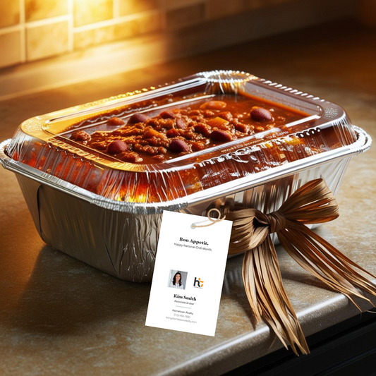 NATIONAL DAYS: October Chili Month (10 Personalized Tags)