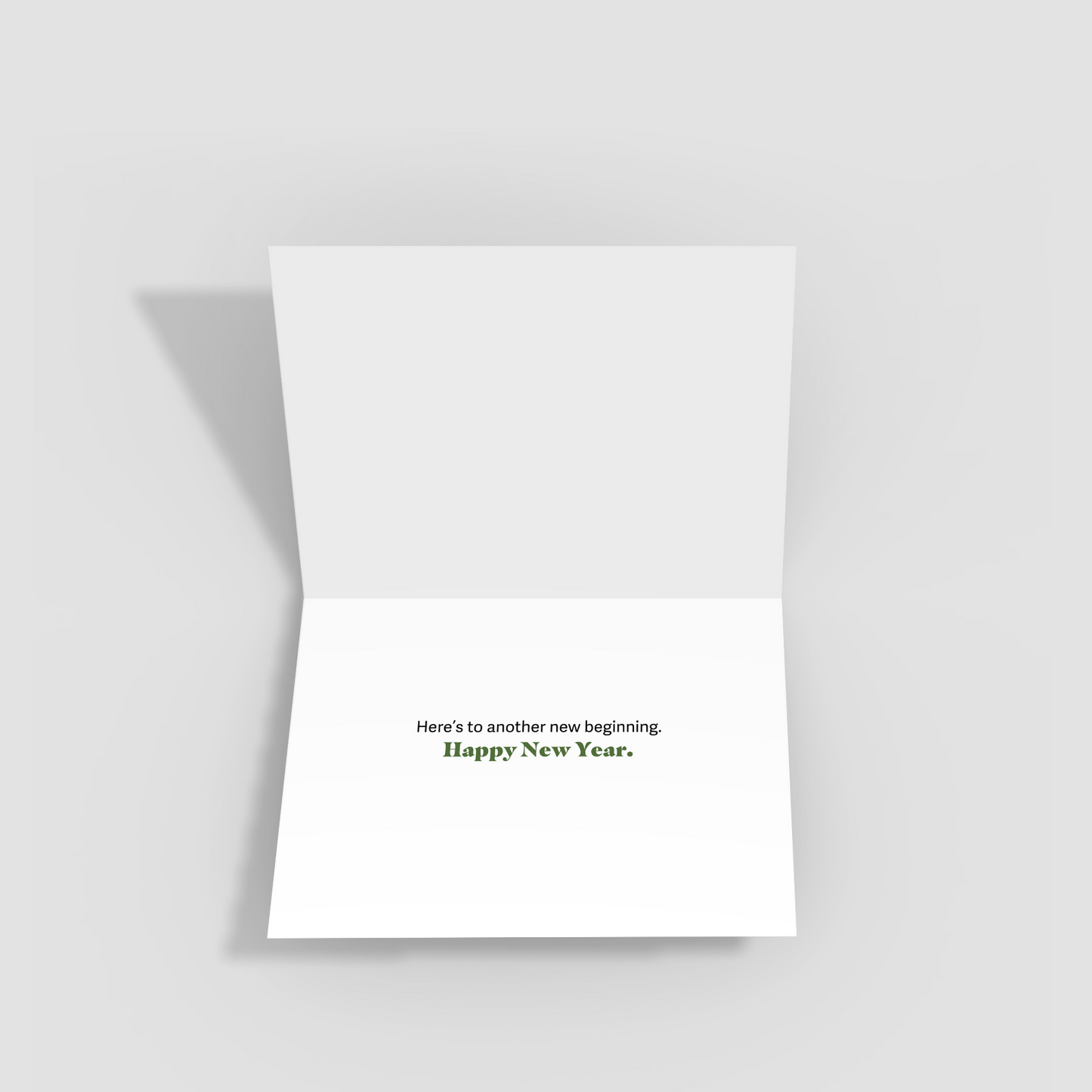 HOLIDAY: New Year, Same Person (10 Personalized Cards)