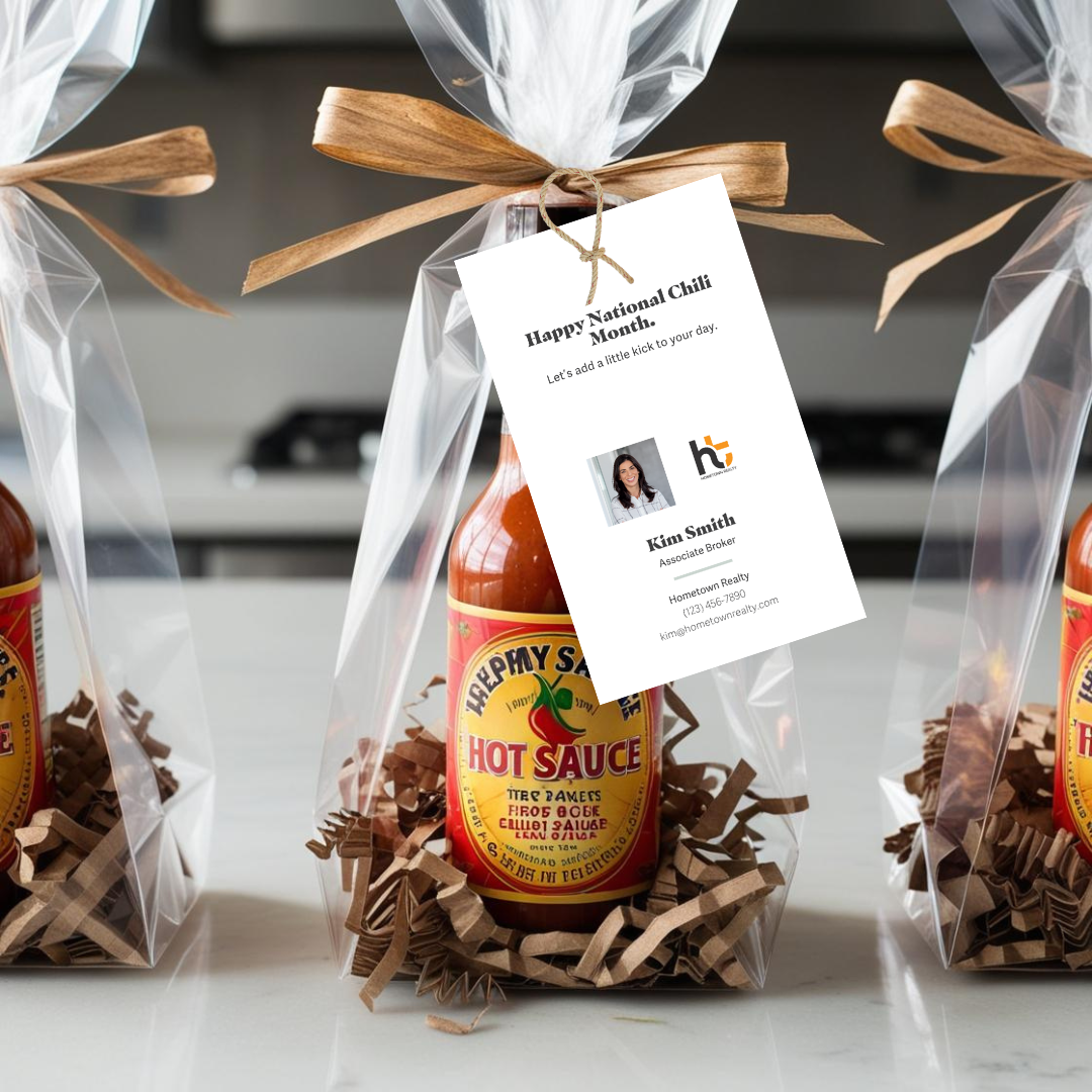 NATIONAL DAYS: October Chili Month (10 Personalized Tags)