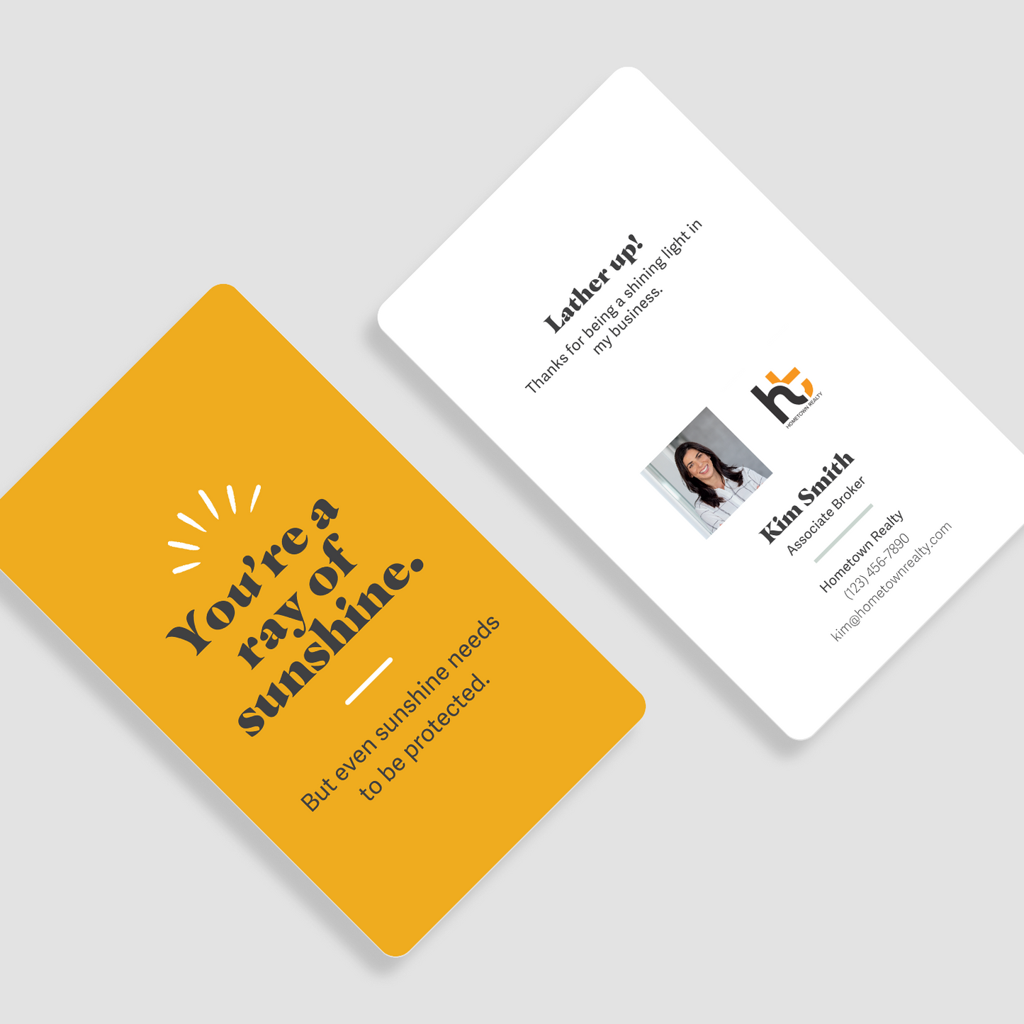 ANYTIME: Sunscreen (10 Personalized Tags)
