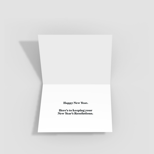 Holiday Notecards – Nobody Likes a Quitter (Pack of 10)