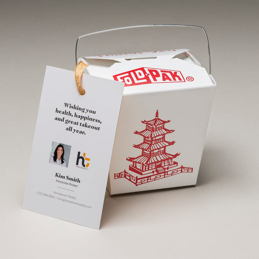 HOLIDAY: New Year's Fortune Cookies (10 Personalized Tags)