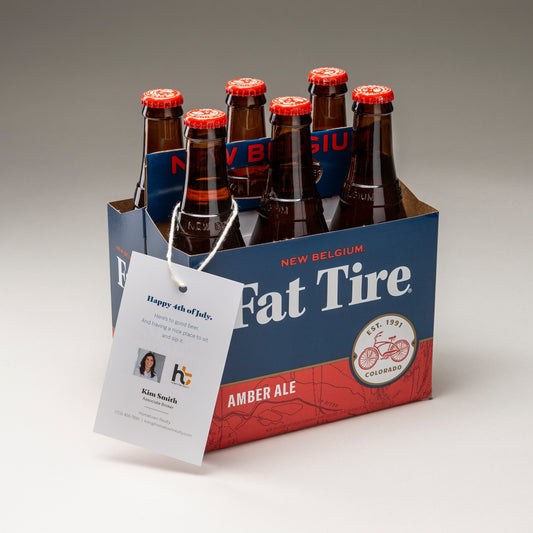 HOLIDAY: July 4th Beer (10 Personalized Tags)