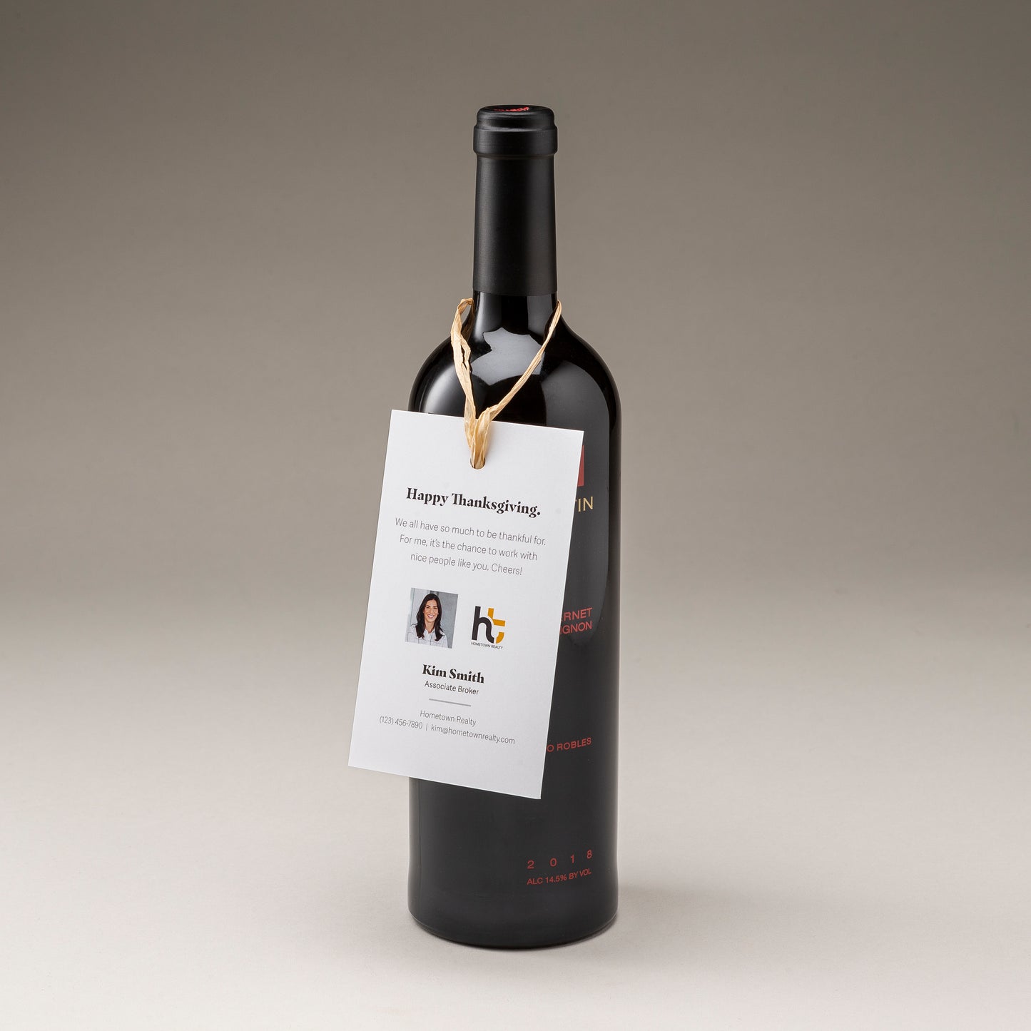 Wine Pop-By Tags (10 Personalized Tags)